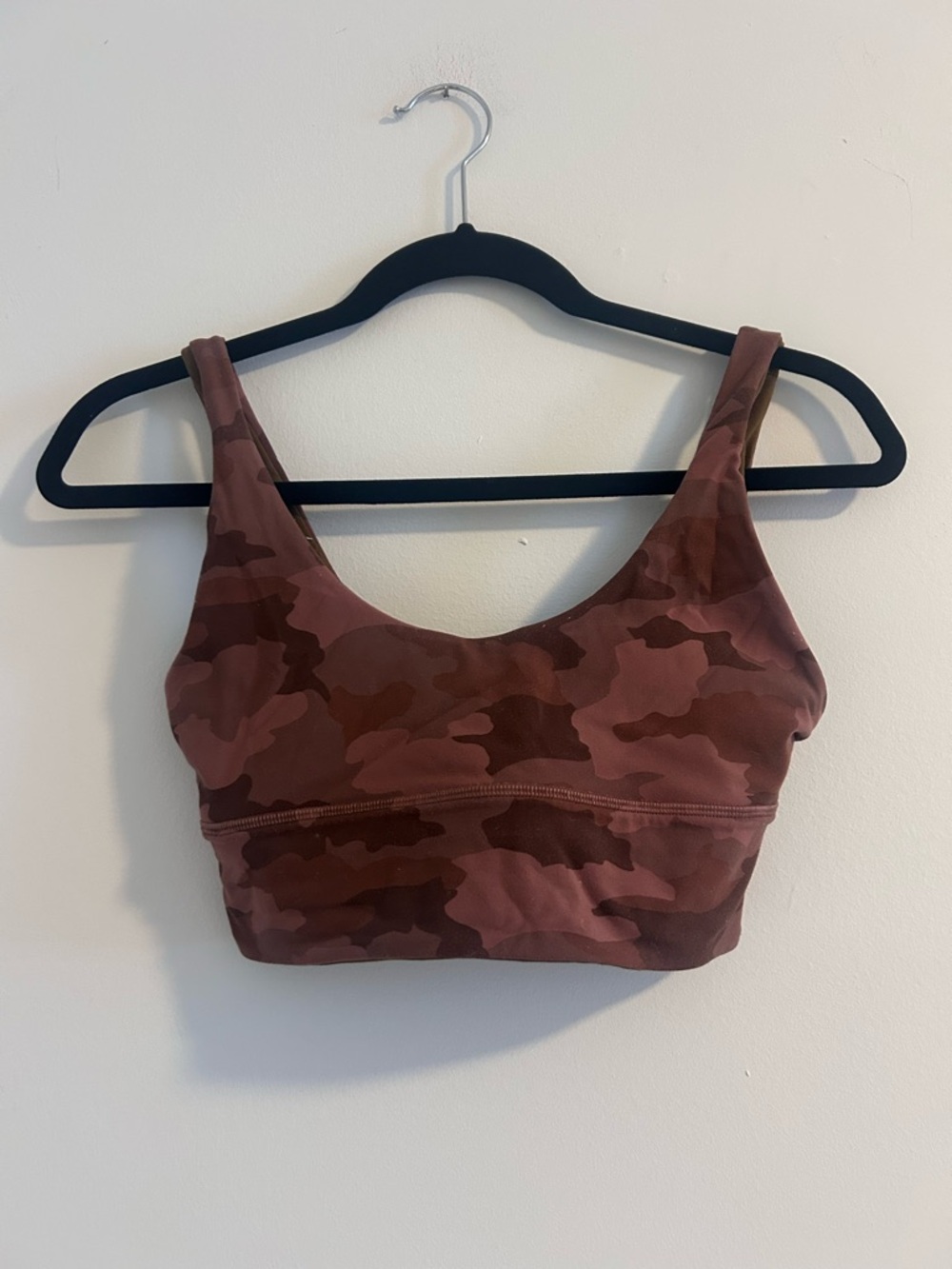lululemon athletica Women's Camouflage Scoop Sports Bra - brown Rust Tones